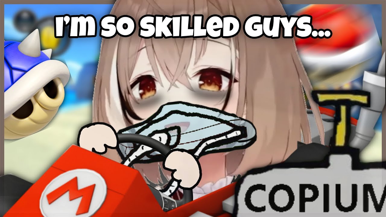 Mumei Inhales Too Much Copium in Mario Kart