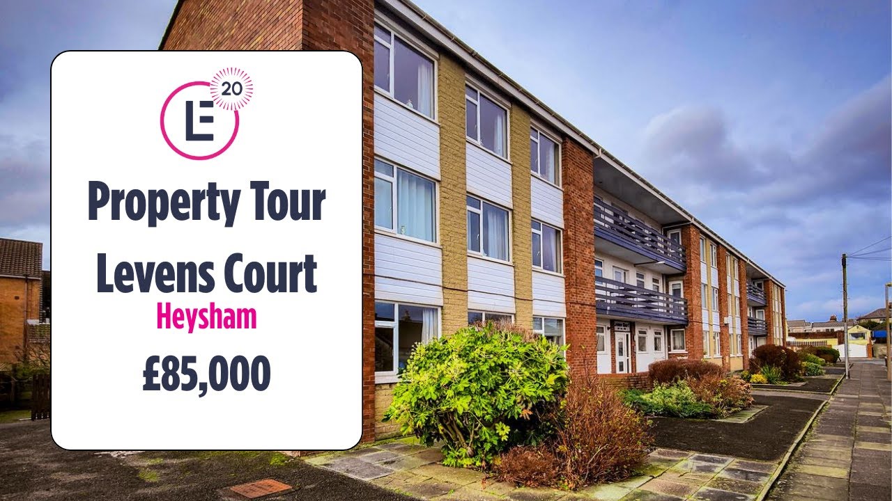Exceptional one-bedroom 2nd floor apartment at Levens Court in Heysham | Property Tour