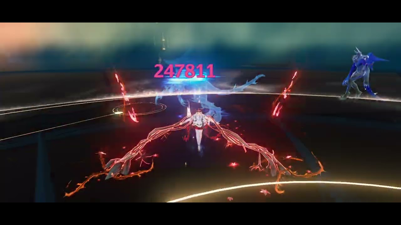 Wuthering Waves: Camellya(S6R1) vs Hologram Kelpie difficult 6