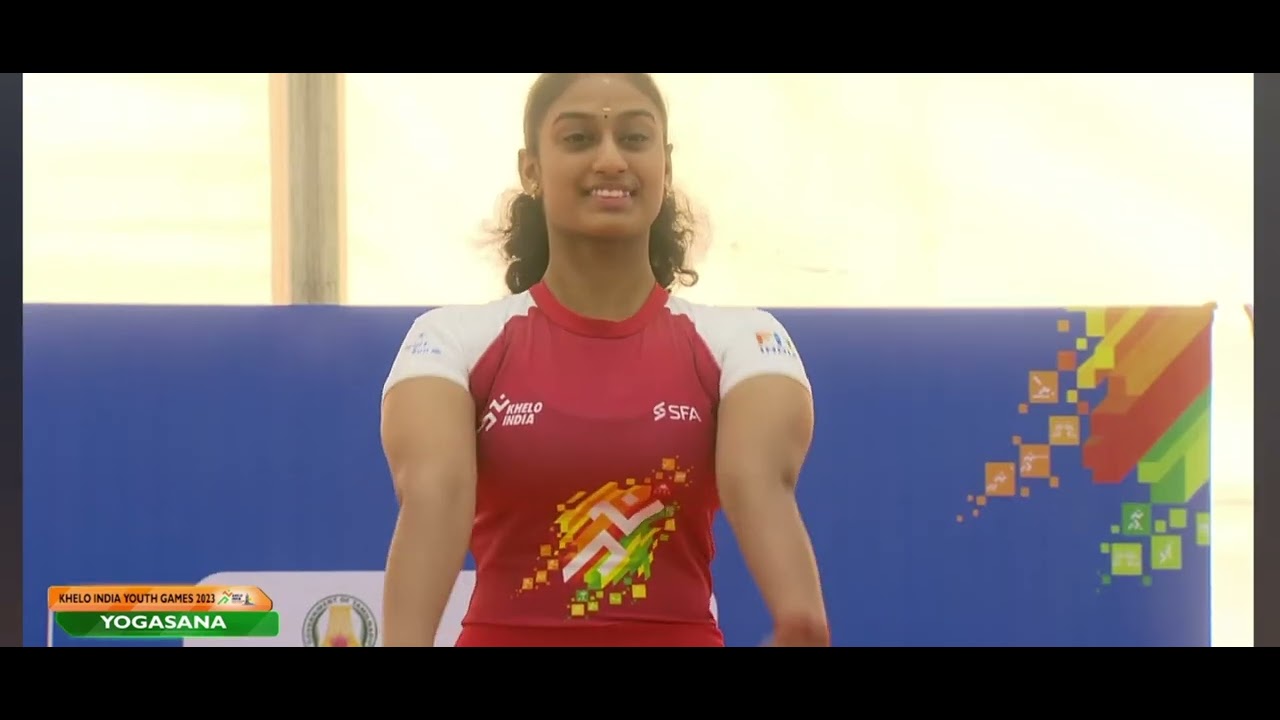Traditional Yogasana Event 🧘🏻‍♀️🤸🏻‍♀️#yogasana #kheloindia #KIYG2023 #Tamilanadu #Chennai Yogasana