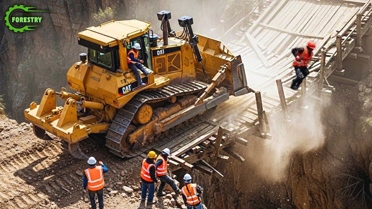 Jaw-Dropping Bulldozer Operator Skills So Crazy You’d Think They’re Fake! #25