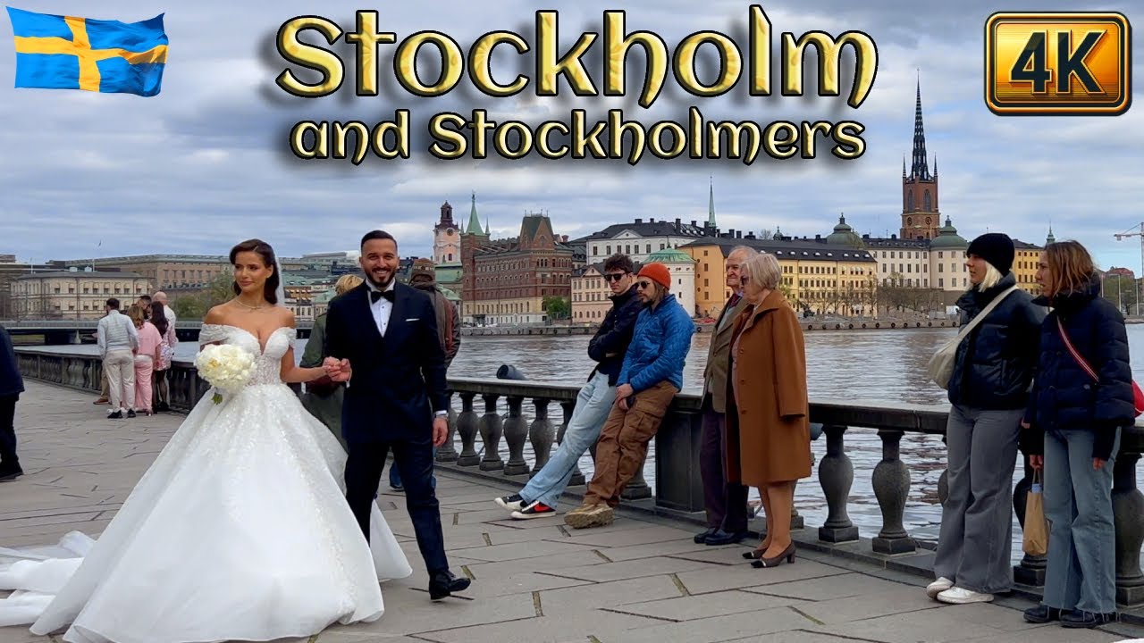 Sweden: Stockholm and Stockholmers 4K City Walk