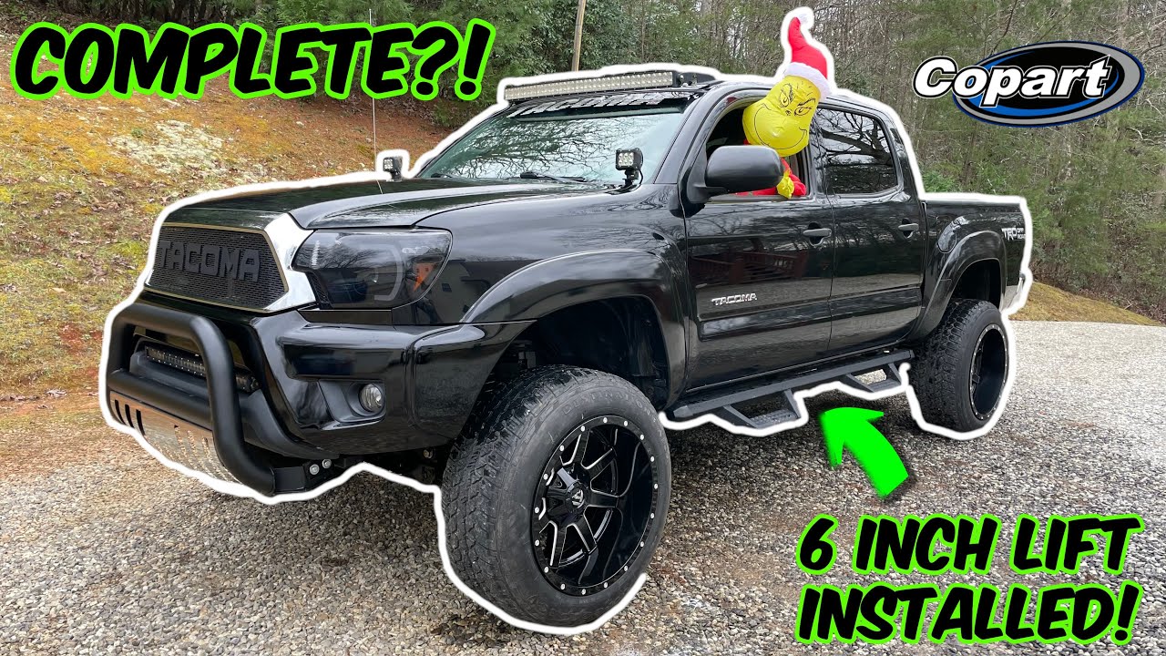 HOW HIGH DID THIS 6 INCH LIFT MAKE OUR TACOMA?
