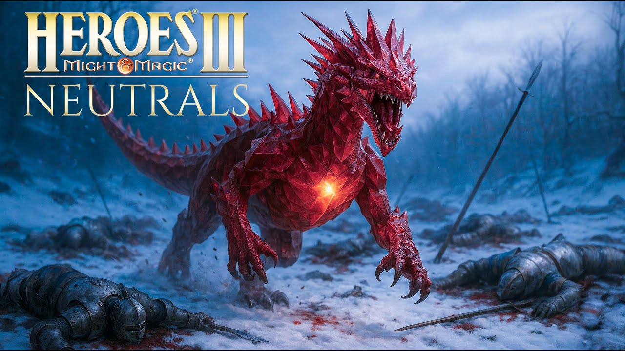 Heroes of Might and Magic 3. Neutrals. AI Generated.