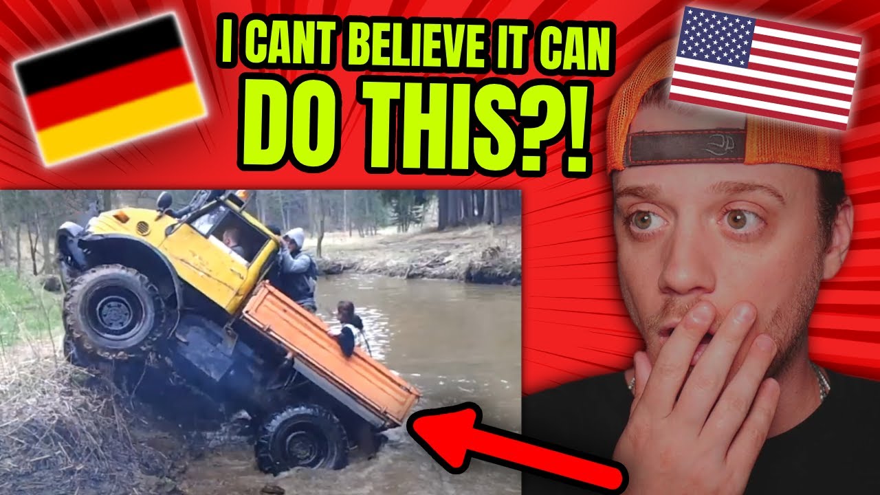 American reacts to UNIMOG (Ultimate German Engineered Offroad Machine)