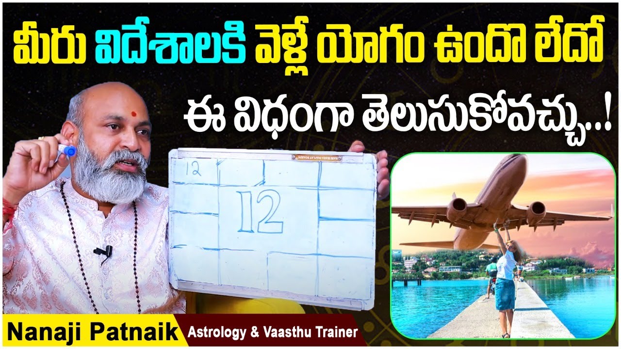 Lagna Lord In 12th House | Jathaka Lagnam Telugu | Dharma Sandehalu | Astrologer Nanaji Patnaik
