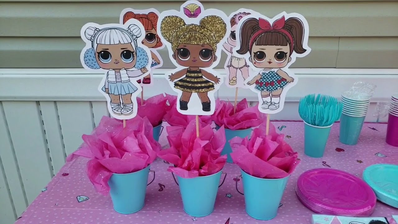LOL SURPRISE-ideas para fiesta de lol surprise