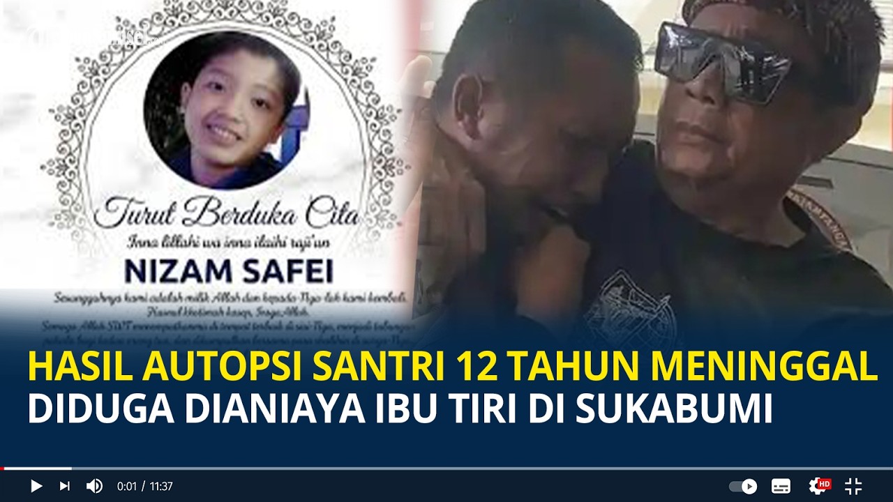 Hasil Autopsi Santri 12 Tahun Meninggal Diduga Dianiaya Ibu Tiri di Sukabumi, Paru-Paru Bengkak