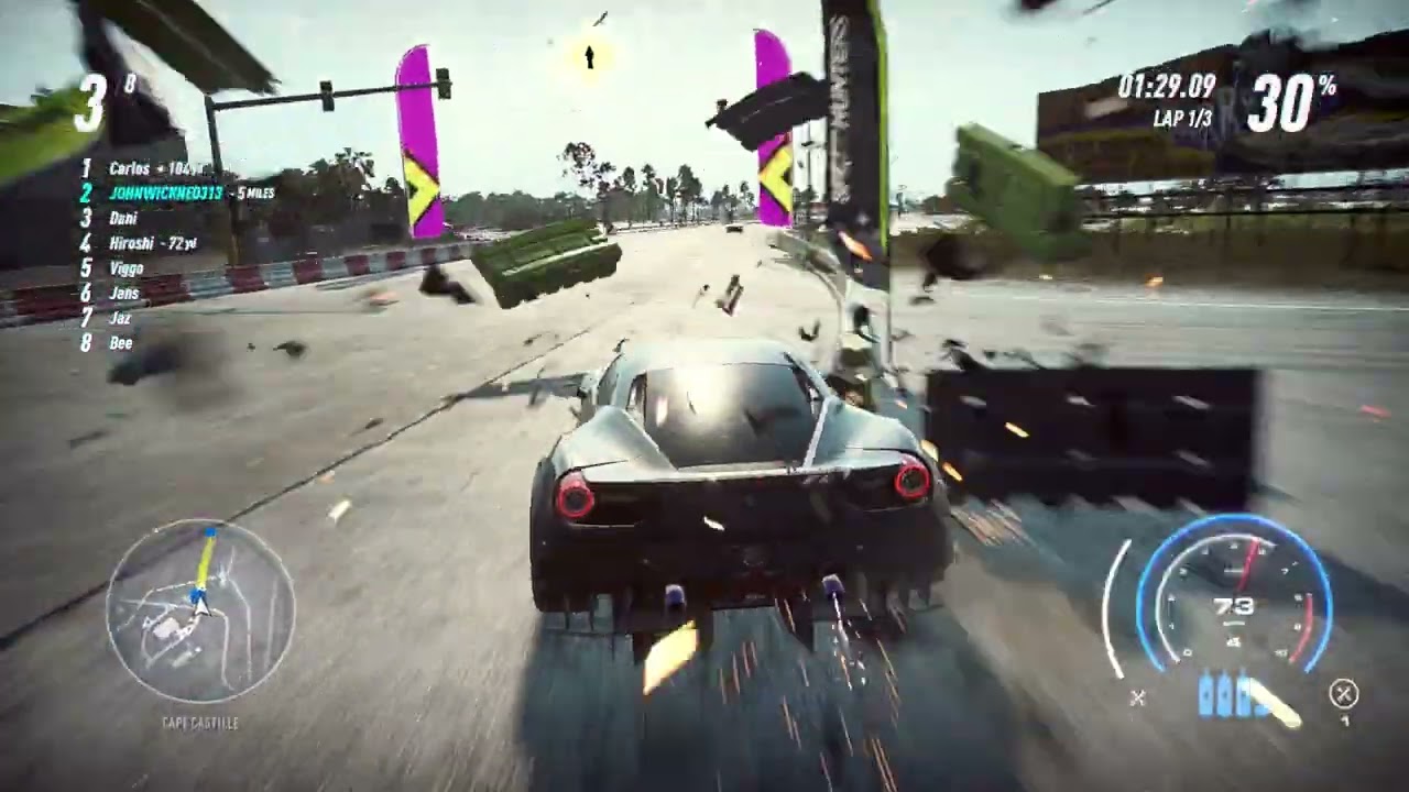 Need for Speed™ Heat - Vampire Ferrari Doing His Job!
