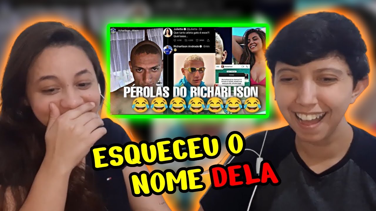 REACT PÉROLAS DO RICHARLISON KKKKKKK | MENINO SONHADOR