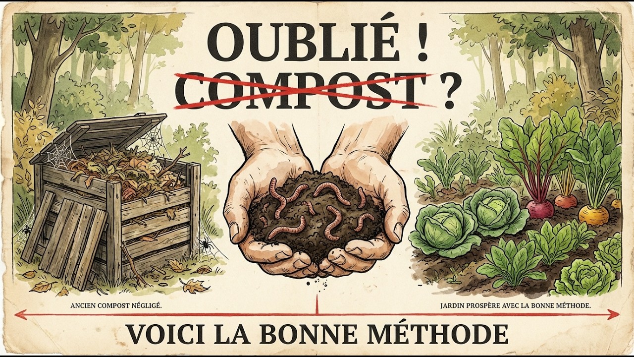 Pourquoi je ne composterai PLUS JAMAIS : cette astuce simple fonctionne MIEUX