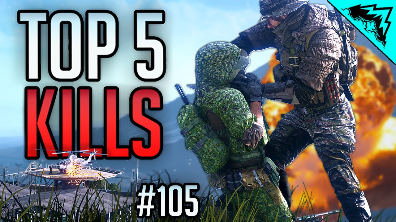 Battlfield 4: Top 5 Kills (Swapzook, 5 Man 1 Snipe, Deagle Feed, Epic, Win) WBCW #105