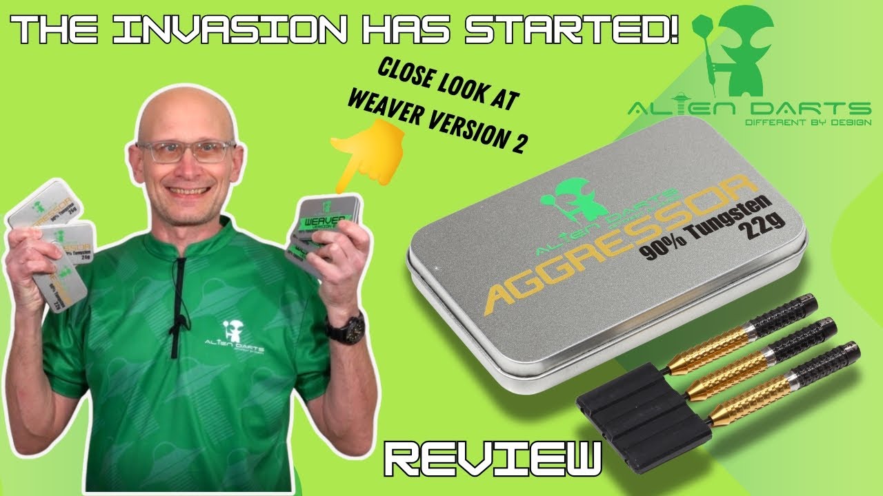 Alien Darts AGGRESSOR Darts Review THE INVASION HAS STARTED