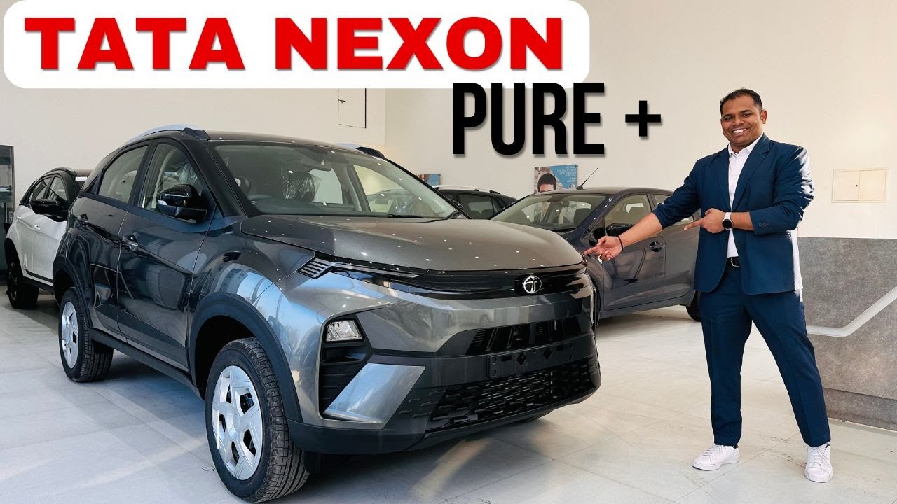 Обзор Tata Nexon Pure + Variant 2025 года | На английском языке | Auto Quest