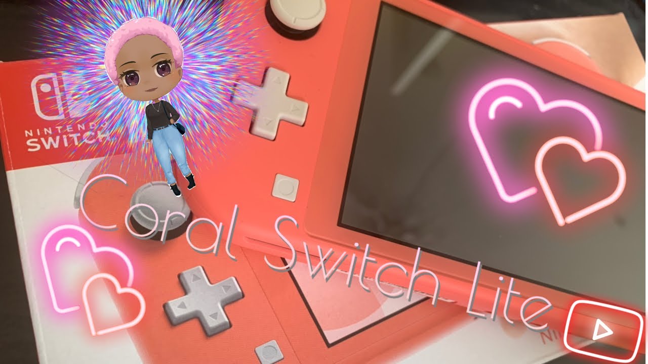 NINTENDO SWITCH LITE CORAL