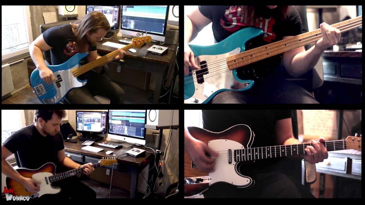 Iron Maiden - Wasted Years Guitar & Bass Cover
