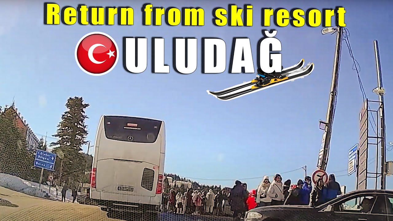 Sunny return from Uludağ Ski Resort 🇹🇷❄️