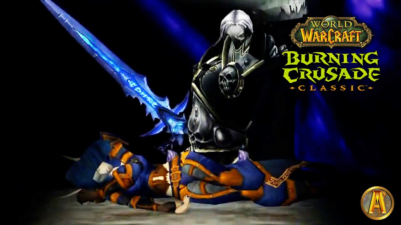 Arthas & Sylvanas' Death: Lament of the Highborne Cutscene [Warcraft Legacy Lore 2007]
