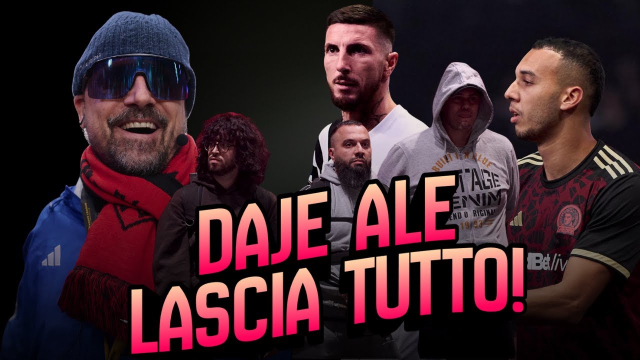 DAJE ALE LASCIA I CAESAR E CONTROCALCIO! CLAMOROSO!