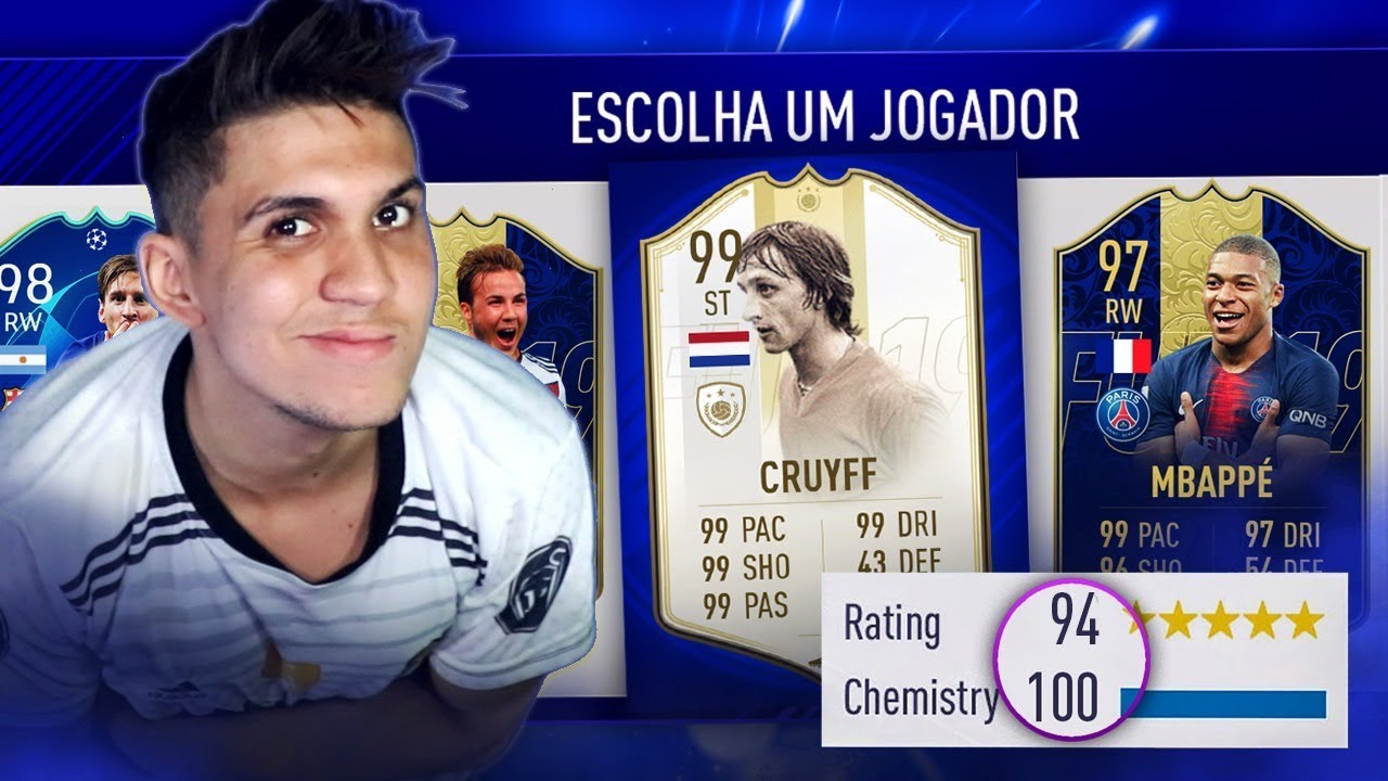 COM ICONS E TOTY EU VEJO QUE O FUT DRAFT 194 E UMA REALIDADE !