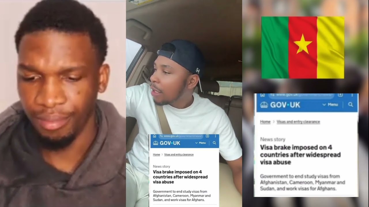 « QUI ICI  EST RESPONSABLE DE LA SUSPENSION DES VISAS D'ÉTUDES PAR LE ROYAUME UNIS AUX CAMEROUNAIS?»