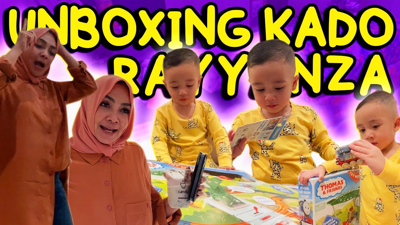 VOILA! RAYYANZA DAPET KADO ULTAH BANYA BGT, MAMA RIETA KASIH INI UNTUK AJA@RansEntertainment