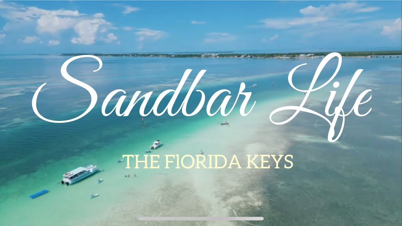 Island Oasis: A Spectacular Cinematic Drone Tour of the Islamorada Sandbar in the Florida Keys