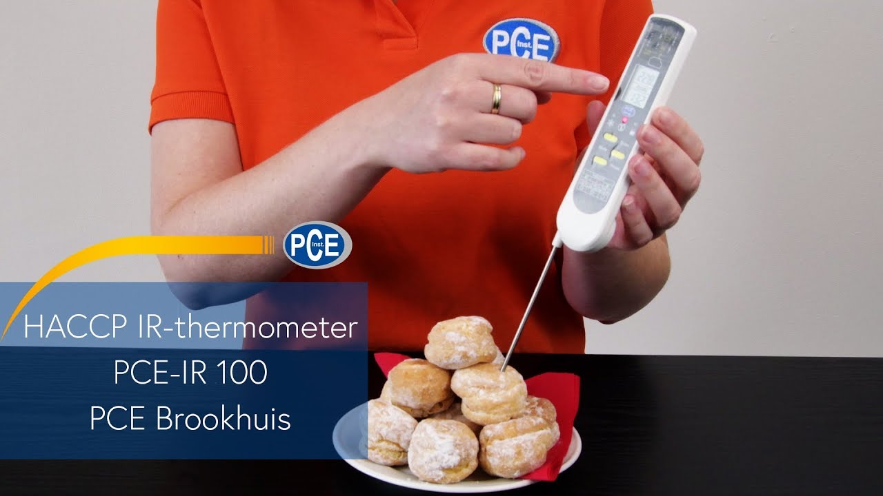HACCP IR-thermometer voor de horeca PCE IR 100 | PCE Brookhuis B.V.