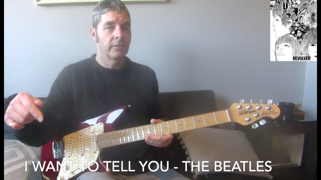 Quick-Riff-Guitar-Lesson: I WANT TO TELL YOU (Beatles)