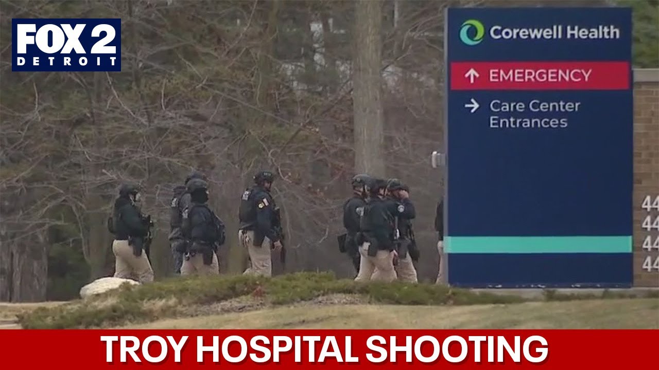 One wounded, one arrested in Corewell Hospital Troy shooting