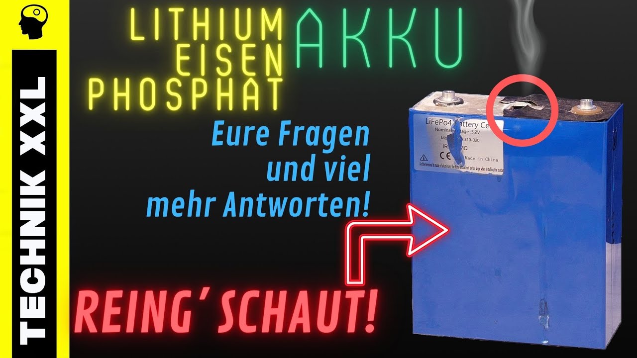 LiFePO4 Innereien: Alle Antworten zu Euren Fragen über Lithium Akkus!