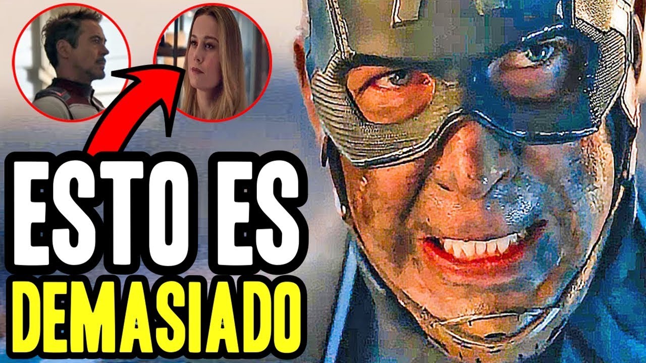 ¡ME DESCONTROLÉ! trailer 2 de ENDGAME reacción mini analisis