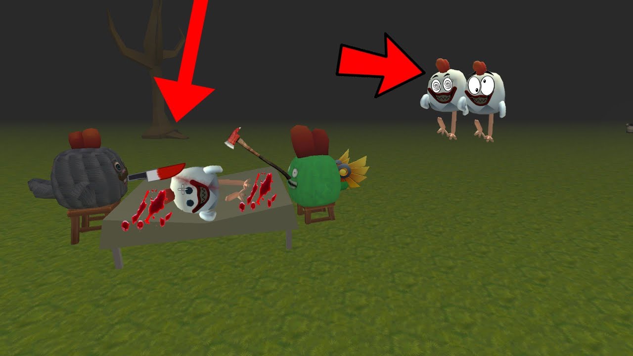 Hunter friends 😱 in chicken gun