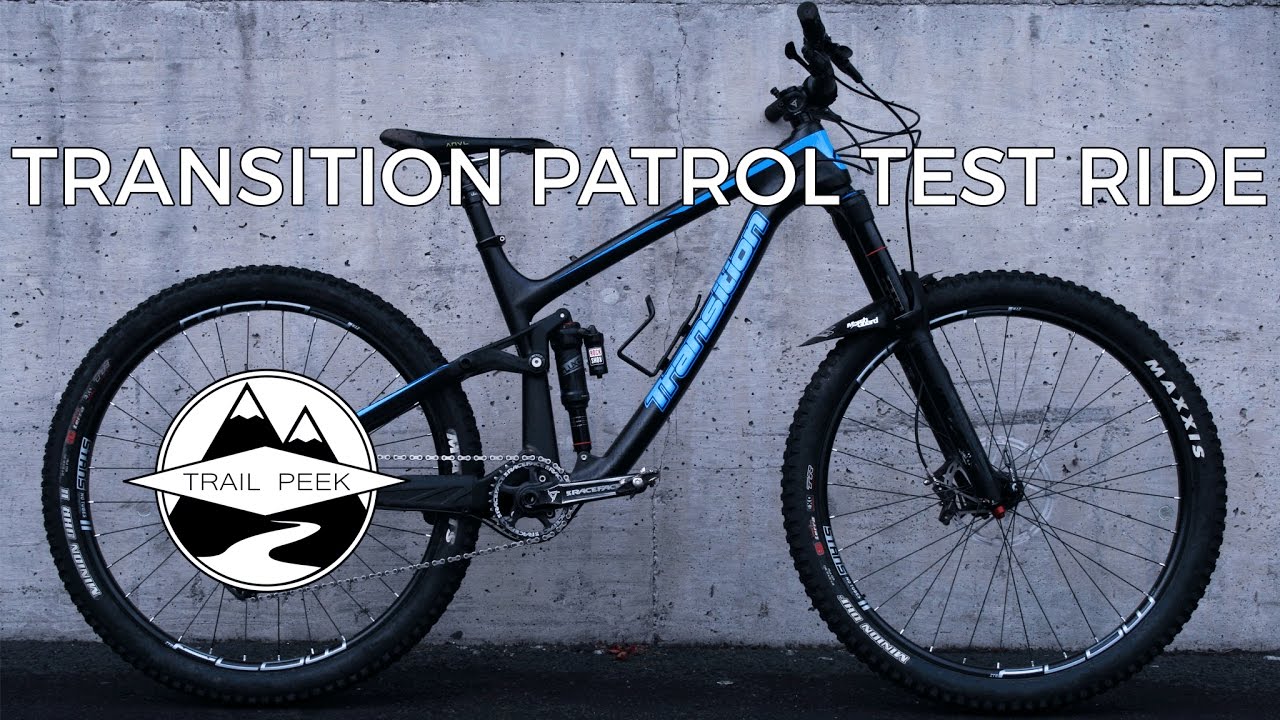 2017 Transition Patrol Carbon - Test Ride