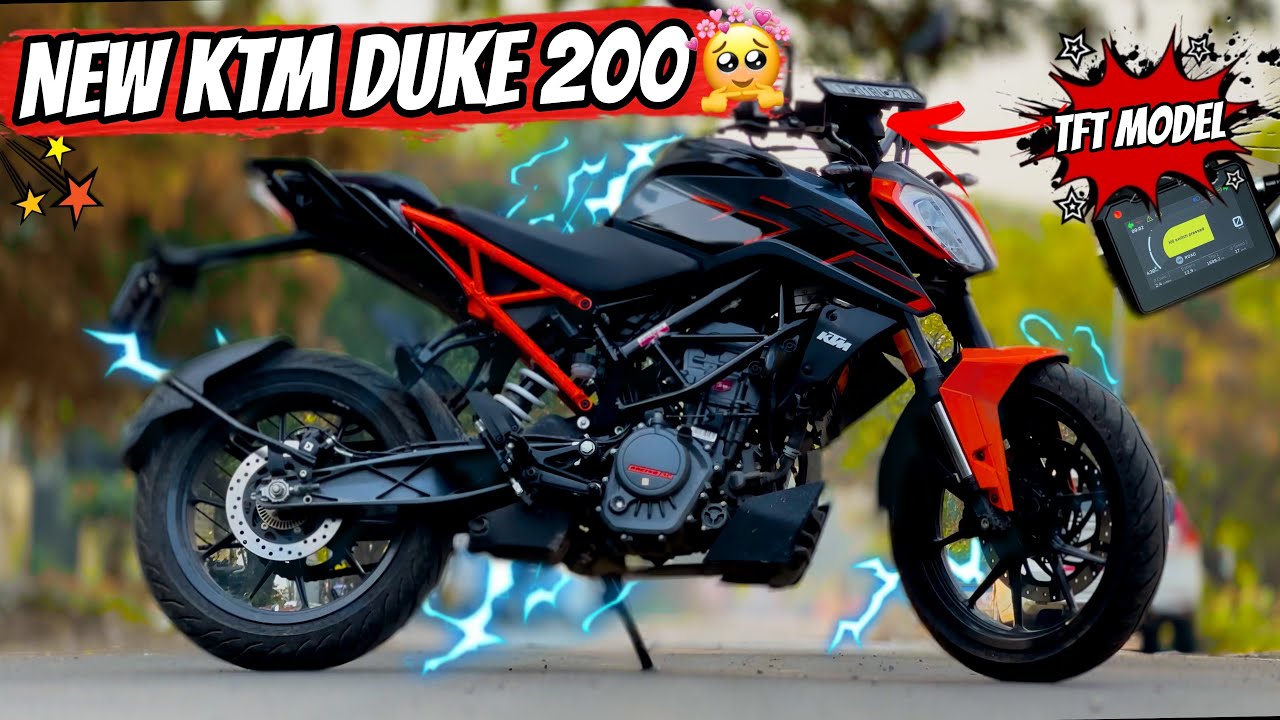 NEW KTM DUKE 200🔥TFT MODEL😻2.45LAKHS🤑
