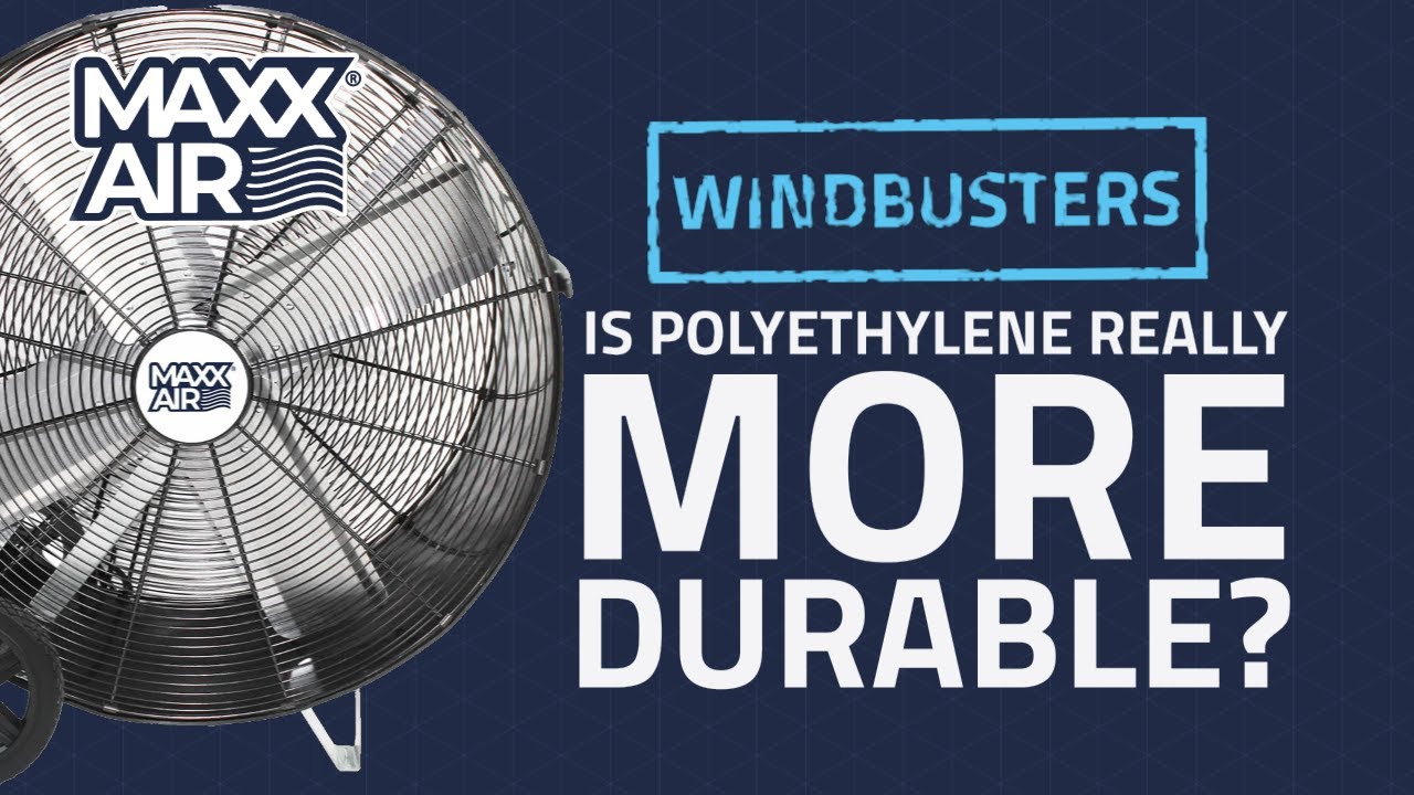 Windbusters | Episode 2: Polyethylene vs. Steel Drum Fans