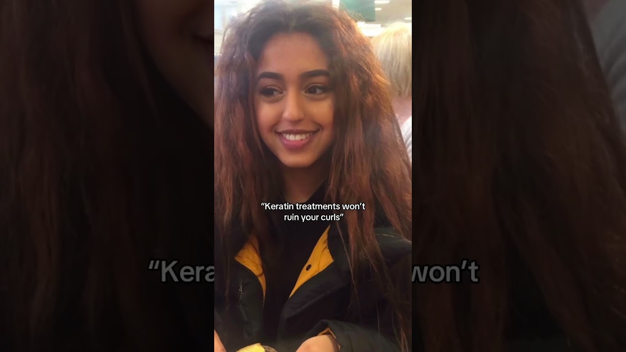Keratin treatment on curly hair is an absolute no #curly #curls #curlyhair #curlyhaircare #keratin