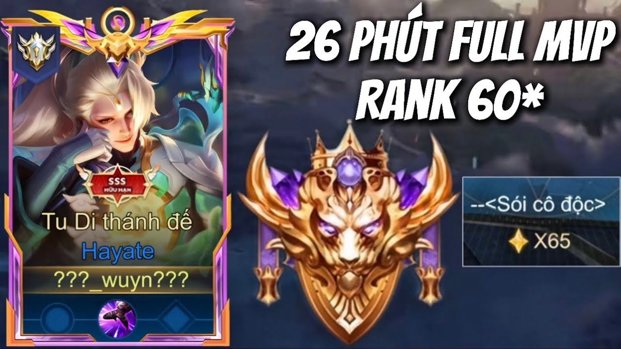 Tổng Hợp Trận Đấu Hủy Diệt Rank 60* Đầu Mùa Của Wuyn