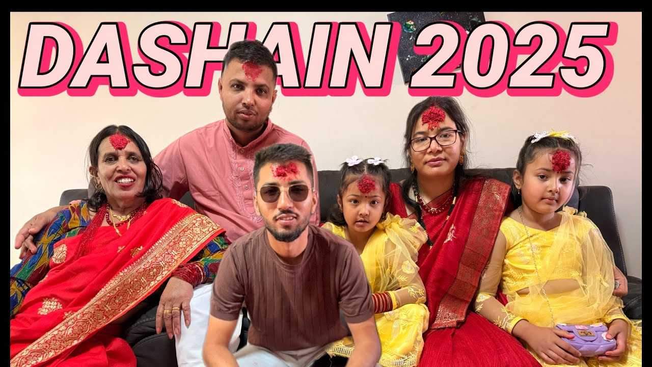 DASHAIN ( 2082 ) WITH MY FAMILY……