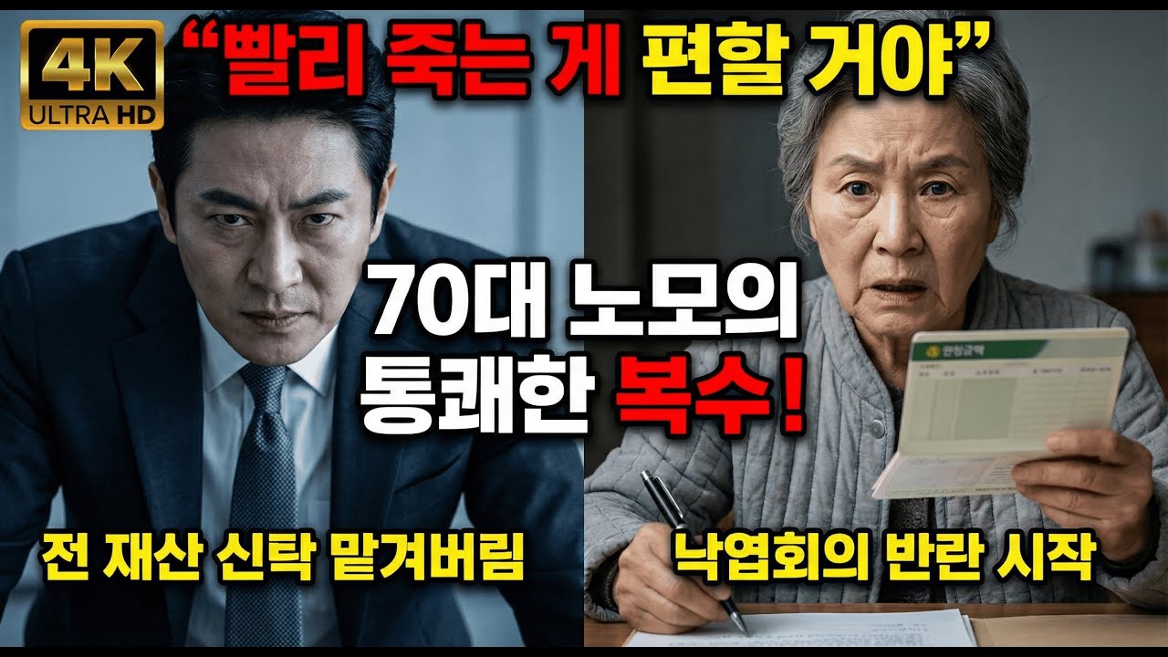 96세 어머니 장례식에서 아들이 한 충격 발언, 그 후 은행에서 벌어진 반전 실화