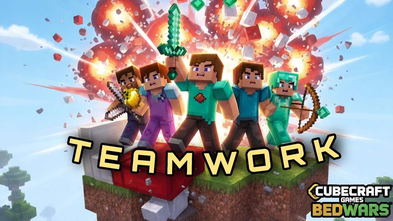 The ULTIMATE Display of Teamwork in Minecraft Bedwars! | Supercul Warfare