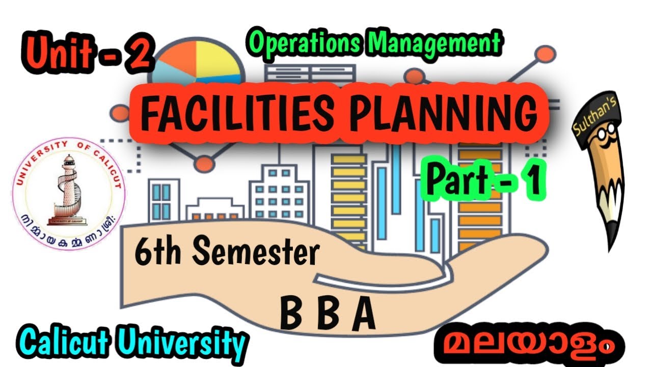 FACILITY PLANNING|Part 1|