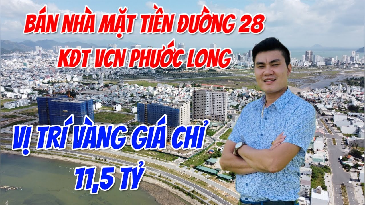 Bán nhà mặt tiền đường 28 KĐT Phước Long Nha Trang . Full nội thất . Giá 11,5 tỷ ( Tập 37)