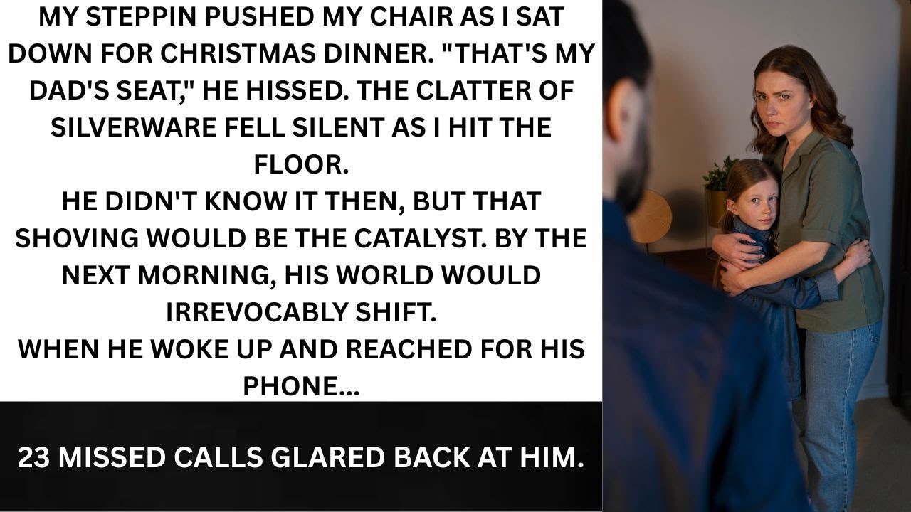 My stepson kicked me out of my chair, so I stopped letting him use my last nam