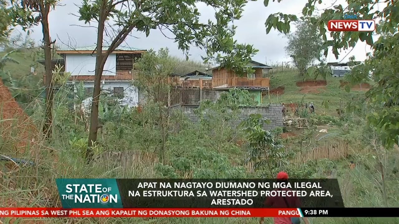 Lalaking ilegal na nagbebenta umano ng mga lupain sa watershed protected area, bistado | SONA
