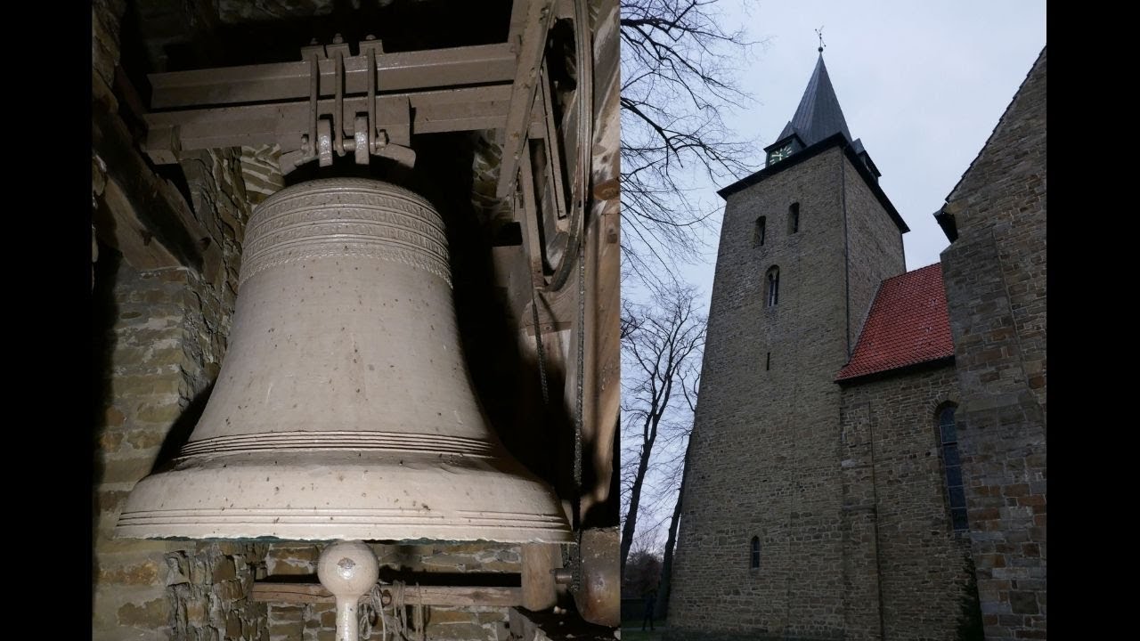 Engter (D-OS) - Die Glocken der evang. luth. St. Johanniskirche (Turmaufnahme)