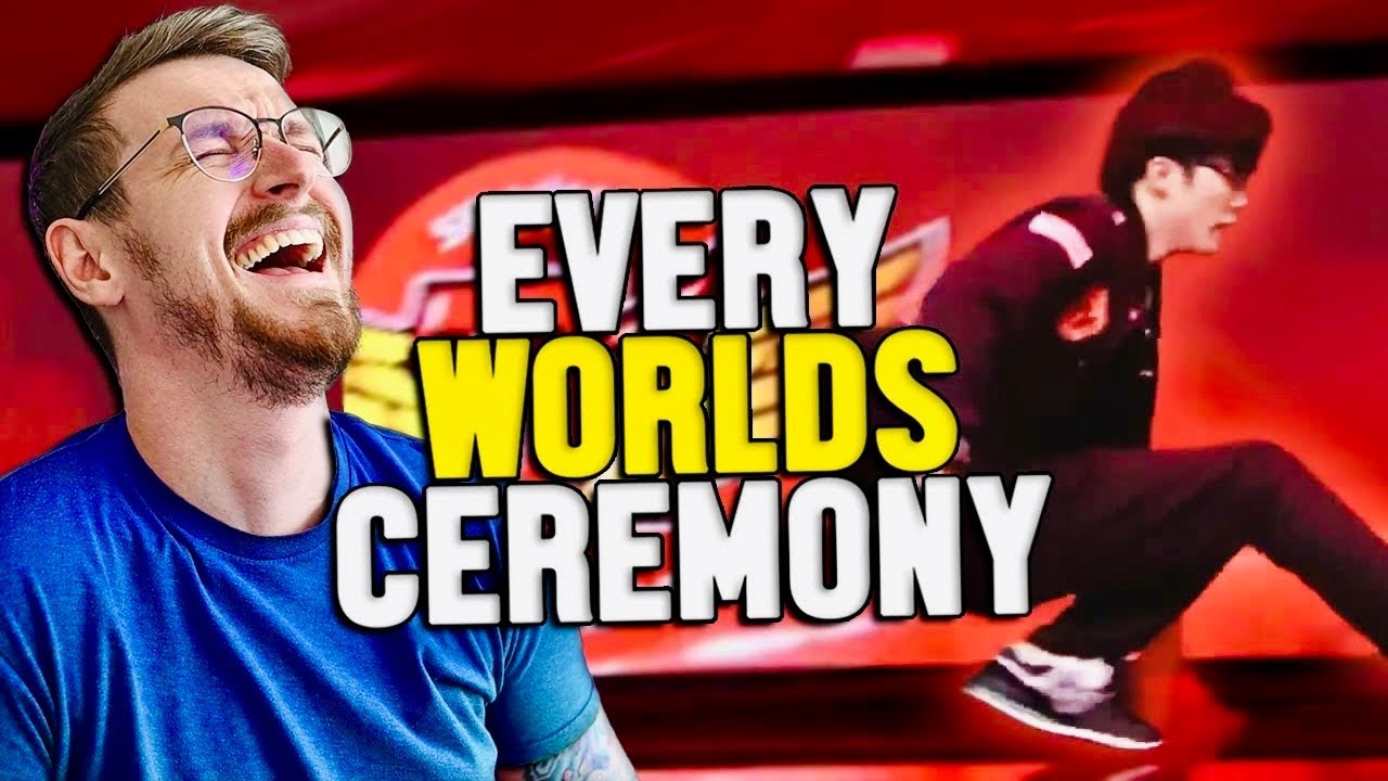 I Watched EVERY League of Legends WORLDS CEREMONY!