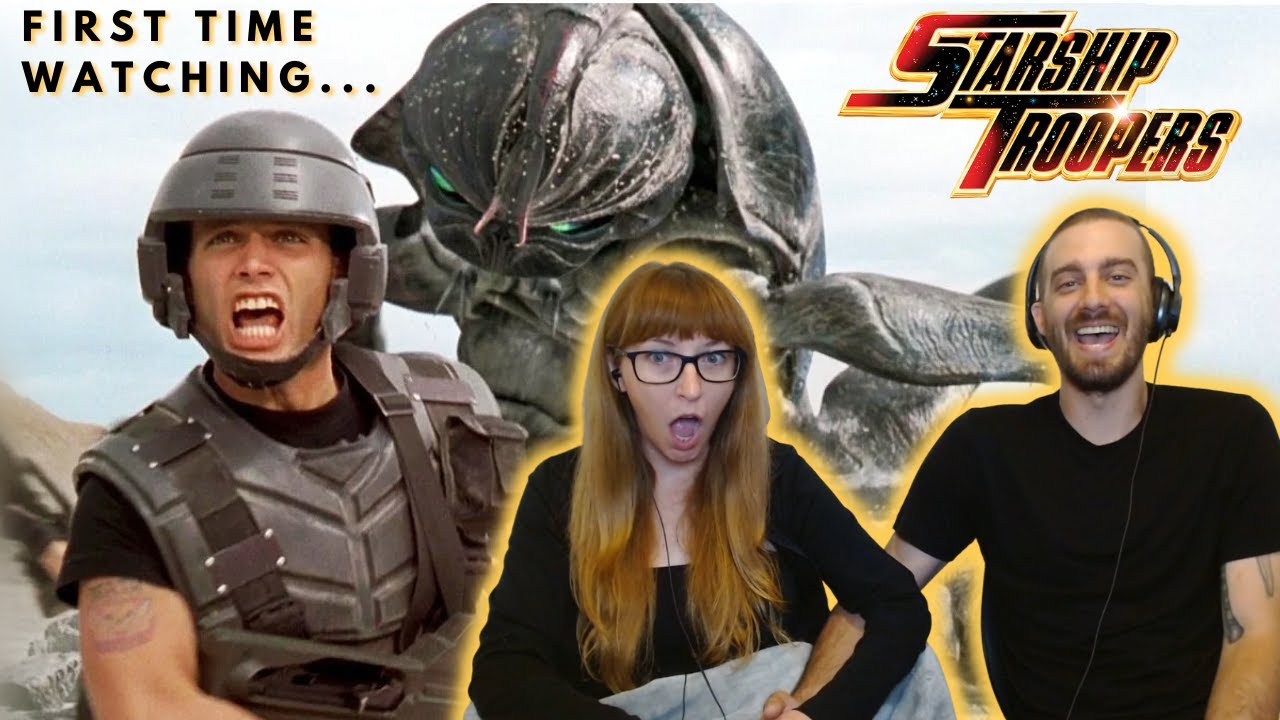 Watching STARSHIP TROOPERS for the first time! [ REACTION / COMMENTARY ]