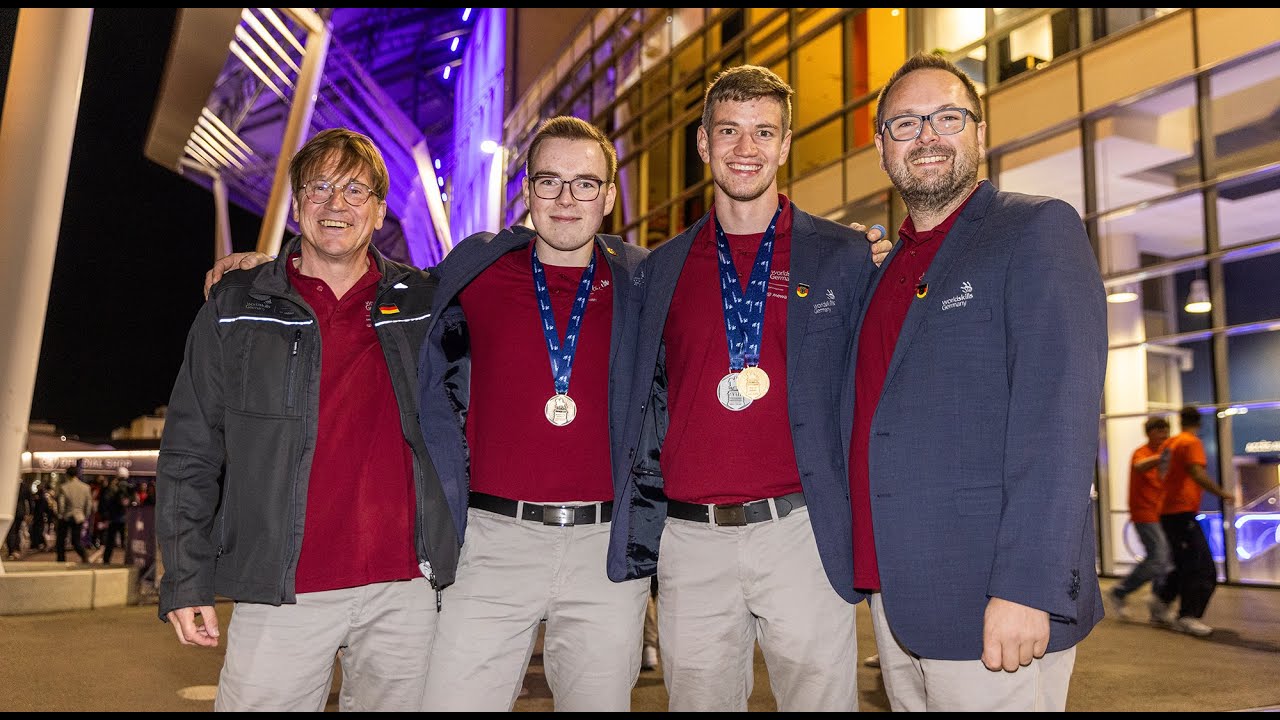 WorldSkills 2024 - Das Tischler-Schreiner-Nationalteam in Lyon (gesamter Wettbewerb)