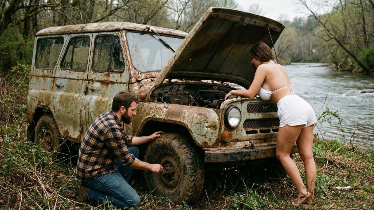 ASMR Vehicle Restoration! Full Restoration of a UAZ-469 from Total Disrepair to Looking New